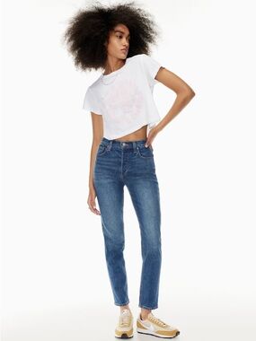 DENIM FORUM The Yoko High Rise Slim jeans. Size 26